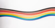 Multicolor plastic cables