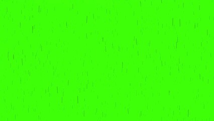 Poster - Abstract Raining 4K Animation with Green Screen Element for keying. Rainfall backdrop for overlay