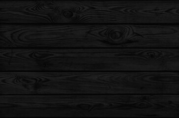 Poster - black wooden background with expressive pattern