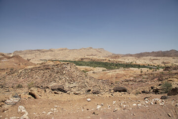 Canvas Print - Nature close Ranikot Fort in Sindh, Pakistan