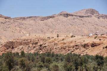 Canvas Print - Nature close Ranikot Fort in Sindh, Pakistan