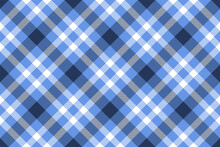 Tartan Plaid Background, Diagonal Check Seamless Pattern. Vector Fabric Texture For Textile Print, Wrapping Paper, Gift Card, Wallpaper.