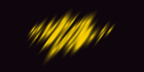 Poster - Monochrome printing raster, abstract vector halftone background.