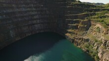 Aerial Views Of Mary Kathleen Uranium Mine Mt Isa Queensland