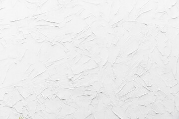 Wall Mural - White cement wall background and textured