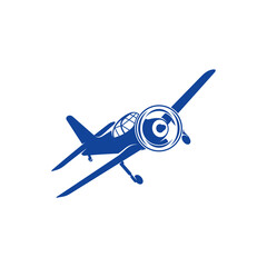  Classic Airplane design vector. Icon Symbol. Template Illustration