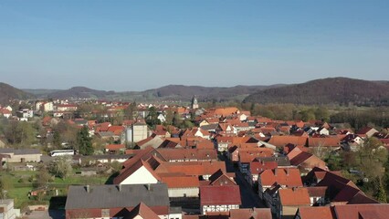 Wall Mural - The village of Herleshausen in Hesse 