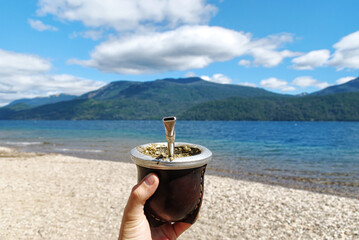 Mate en Patagonia Argentina