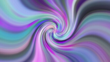 Wall Mural - Colorful spiral background, gorgeous elegant streamer video, wedding stage performance screen background.