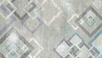 damask patchwork pattern geometric floral ornaments vintage tile digital design