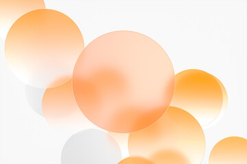 Poster - Beauty fashion bokeh background for cosmetic product display. 3d rendering. top view.