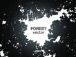 © zsschreiner - silhouette forest/ vector illustration