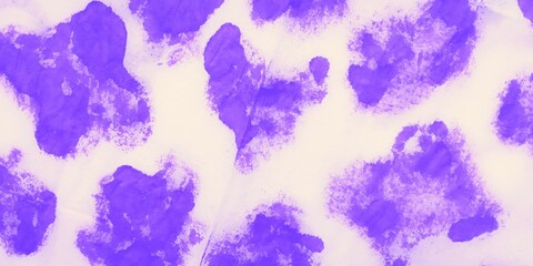 Wall Mural - Color Splotch. Pastel Marker Border. Rose Skin Cow. Texture Abstract Geometric. Watercolor Cows. Purple Giraffe Family. White Ink. Fur Patterns.