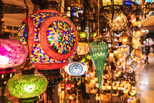 Turkish Lanterns Memorabilia For Sale In Istanbul Turkey