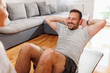 © Impact Photography - Man doing crunches