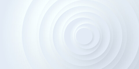 Light neumorphism circle background. Three-dimensional neumorphic texture wallpaper. Neumorphism vector background. Neumorphic UI UX interface design. Vector graphic. 