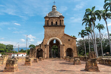 Ruins Of The Old Temple Of The Colombian Congress In The City Of Cúcuta, Which Was Largely Destroyed By An Earthquake In 1875. Norte De Santander. Colombia.