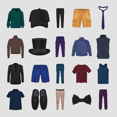 Poster - twenty clothes elegant