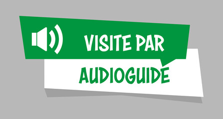 Poster - Logo visite par audioguide.