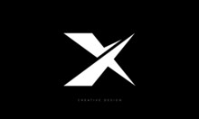 X Letter Branding Logo Concept