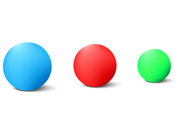 Poster - 3d volumetric spheres for concept design. Geometric object. Circle geometric shape. Vector illustration.