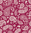 Paisley vector seamless pattern vintage ethnic print design