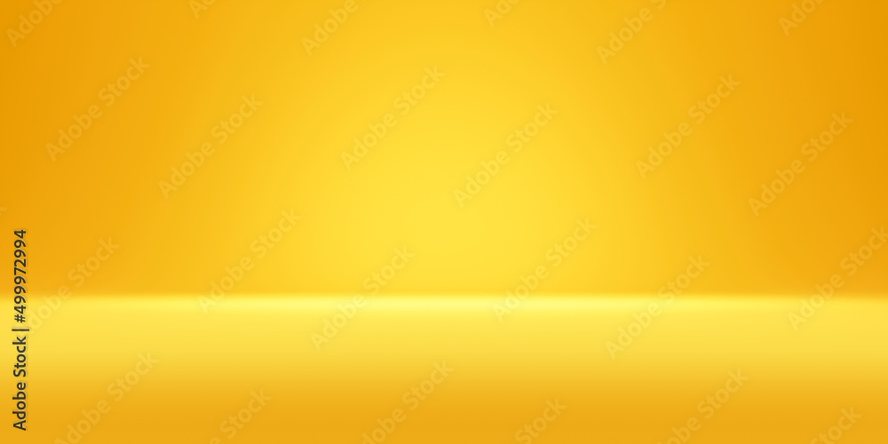 Yellow gradient background light template space wallpaper of empty blur ...