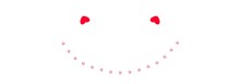 Illustration Red Hearts Eyes And Pink Smiley Hearts On White Background. 17 Hearts
