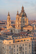 St. Stephen's Basilica Cathedral from Budapest's Eye