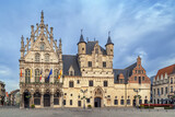 Fototapeta Paryż - Mechelen City Hall, Beldium