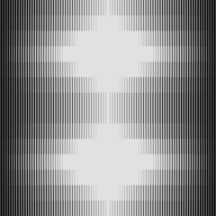 Fototapete - Abstract Monochrome Vector Graphics With Digital Transition Effect Inspired by Brutalist Style