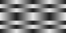 Abstract Monochrome Vector Graphics With Digital Transition Effect Inspired By Brutalist Style