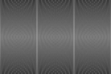 Fototapete - Abstract Monochrome Vector Graphics With Digital Transition Effect Inspired by Brutalist Style
