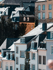 houses in the city