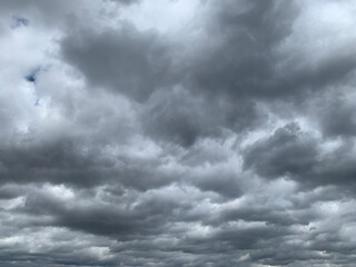 beautiful view of dark sky with clouds