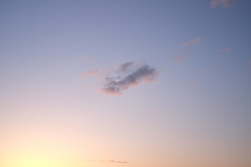 Poster - background photo of a colored sky