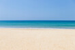 © sirirak - Peaceful clean sandy beach on tropical island in south of Thailand, summer outdoor day light, relaxing by the sea