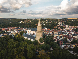 Sticker - A beautiful castle in Saxony.