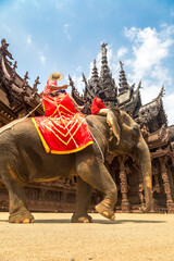 Canvas Print - Sanctuary of Truth in Pattaya