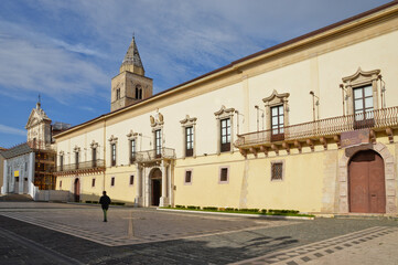 Wall Mural - Episcopal palace of Melfi, a city in the Basilicata region in Italy.