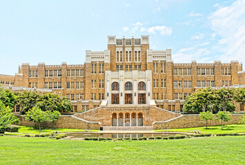 Little Rock, Arkansas Central High School is recognized for the role it played in the desegregation of public schools in the USA  