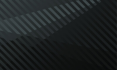 Geometric, gradient diagonal striped background in black and gray;  good for slides, corporate media, wallpaper and meeting backgrounds.