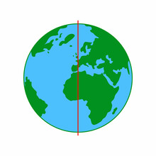 Prime Meridian In A Geographic Coordinate System