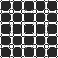 Poster - Seamless tile with cells. Vector with identical cells pattern.
