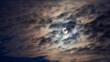 Nature Full Moon Cloud Bright Glowing