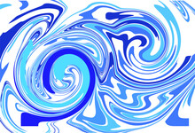 Abstract Blue Swirl. Abstract Background.  Simple Best Wave In The Wold. Busines, Background, Banner, Icon Ilustration