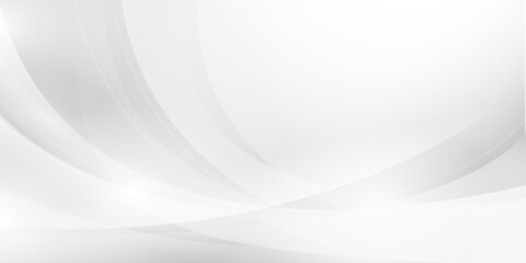 Abstract grey background poster with dynamic waves. technology network Vector illustration
