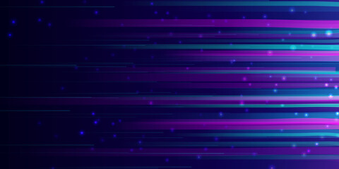 Wall Mural - speed light on technology background,hi-tech digital and internet concept design. vector illustratio
