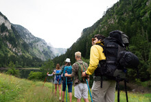 Hiking Camping Backpacker Outdoor Journey Travel Trekking Concept