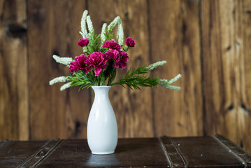 Sticker - flowers in a vase